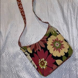 Floral crossbody bag